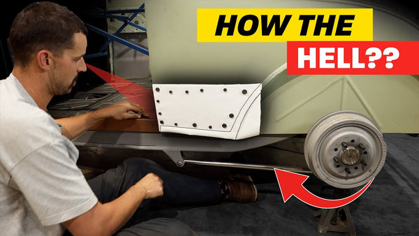 Metal Shaping 101: Create Curved Panels from Scratch with HAND TOOLS, Beading & Hammering!