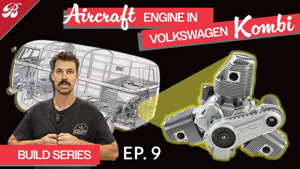 EP. 9 - CRAZY CUSTOM 3 IN TO 6 AIRPLANE EXHAUST | Radial Airplane Motor Volkswagen.